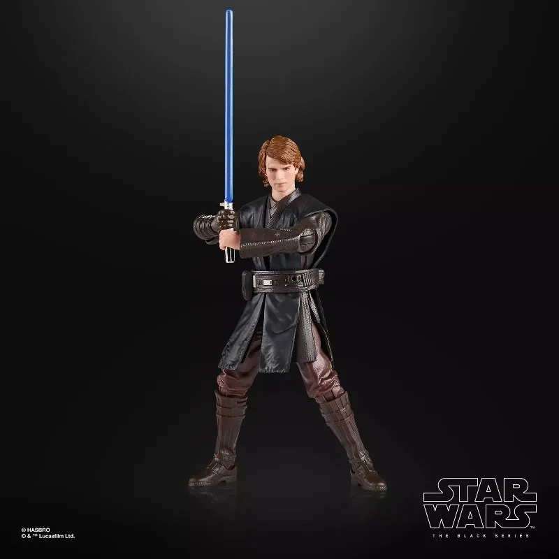 【Pra-penjualan Oktober 2025】Figur Aksi Hasbro Star Wars The Black Series Anakin Skywalker Asli Baru Model Hadiah