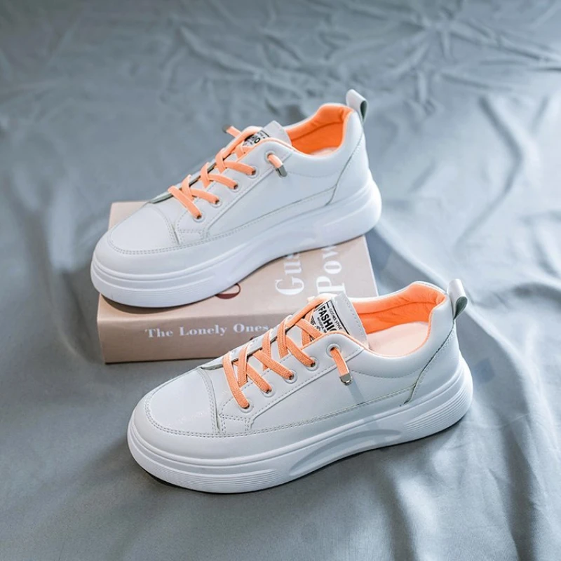 

New 2025 Women Fashion Platform Shoes Summer Breathable Little White Shoes Casual Sneakers Woman Designer Shoes Zapatos De Mujer