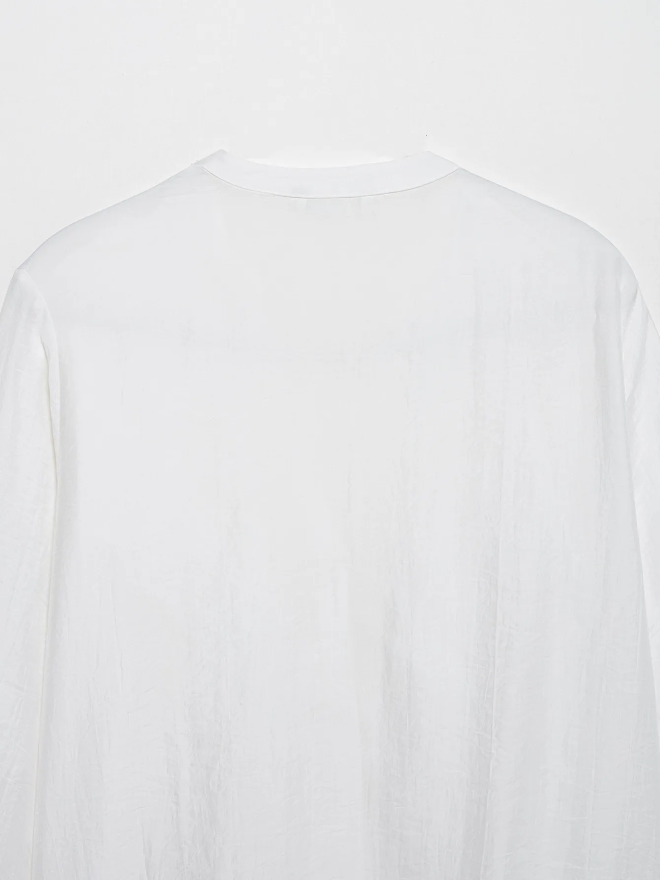 Nowa moda damska europejski styl amerykański bluzka w jednolitym kolorze na co dzień wiosenna pionowa koronkowa warstwowa dekoracyjna koszula Top