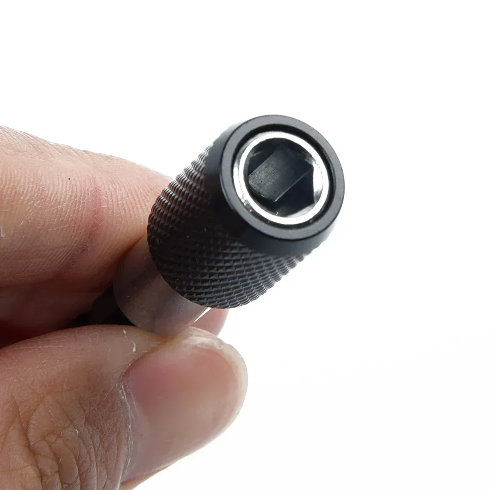 Pemegang mata obeng Hex, peralatan listrik konversi kepala 1/4 "60mm, sekrup bor lepas cepat
