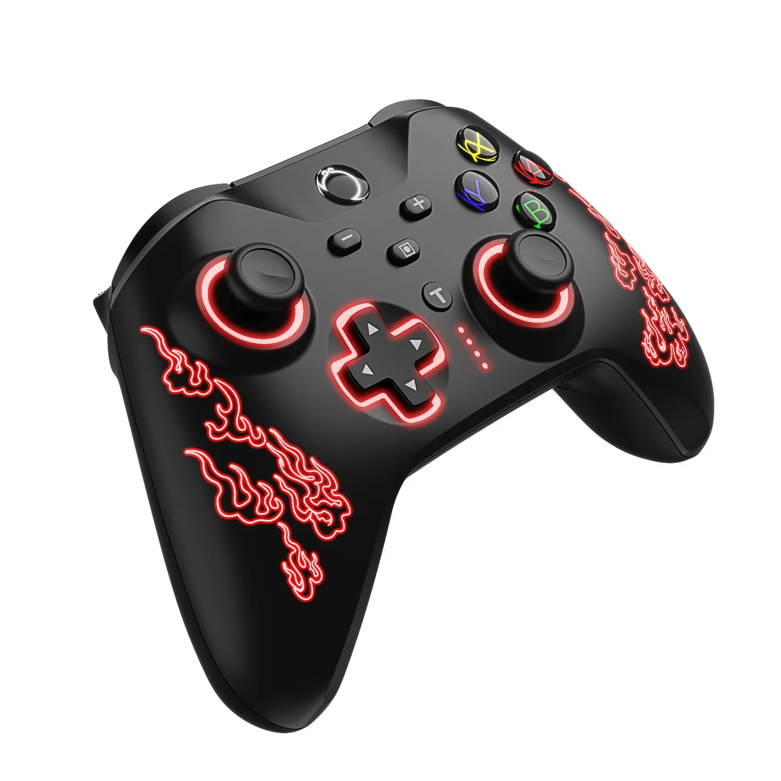 

Black Myth Wukong Hall-Linear FOR Switch Steam PC RGB Gamepad Wireless Game Console Vibration Wake Up Gamepad Six Axis