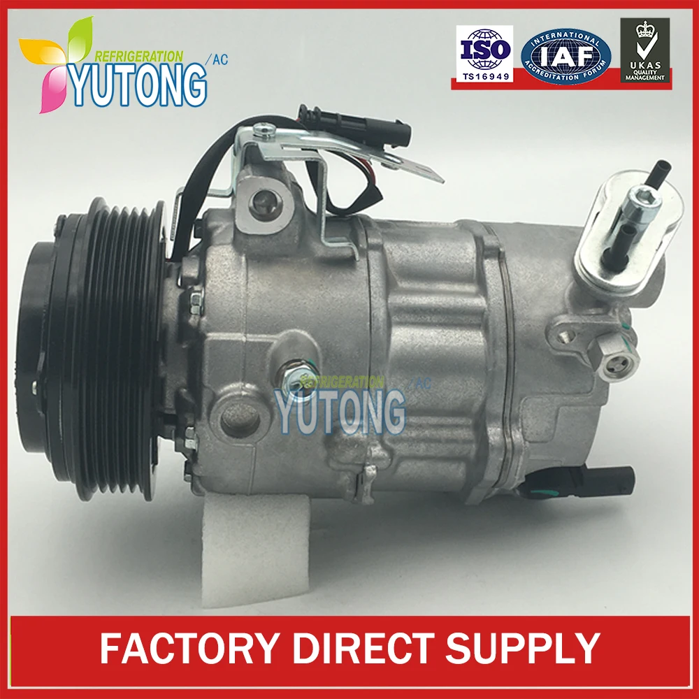 6SAS14C AC Compressor For Cadillac ATS CTS Chevrolet Camaro 2.0L 2.5L 16003916-101 67321 68321 23192235 84123928 22799359