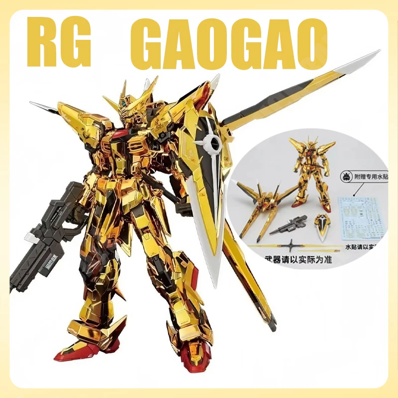 

Gaogao Model SEED Dawn Griffin Equipment Plated Assembly Model kit 1/144 RG41 Plastic Skeleton Kit Action Figure Robot Models