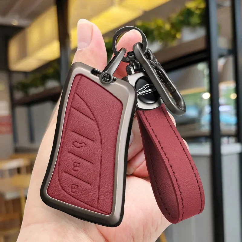 Car Key Case Cover Shell Holder Keychain for Lexus UX250 UX260 Es Es350 UX200 UX250h ES200 ES300h ES350 US200 US260h 2018 - 2020