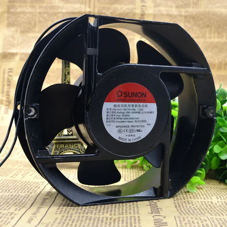 Original, built-by SUNON A2175-HBL A2175-HBT T.GN 220V 17251 cooling fan