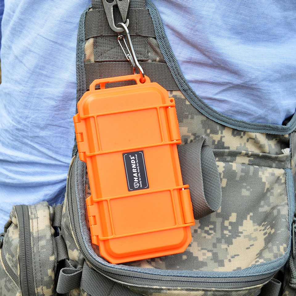 HARNDS Safety Waterproof Equipment Tool Box Portable Plastic Instrument Case ToolBox Dry Box Impact resistant