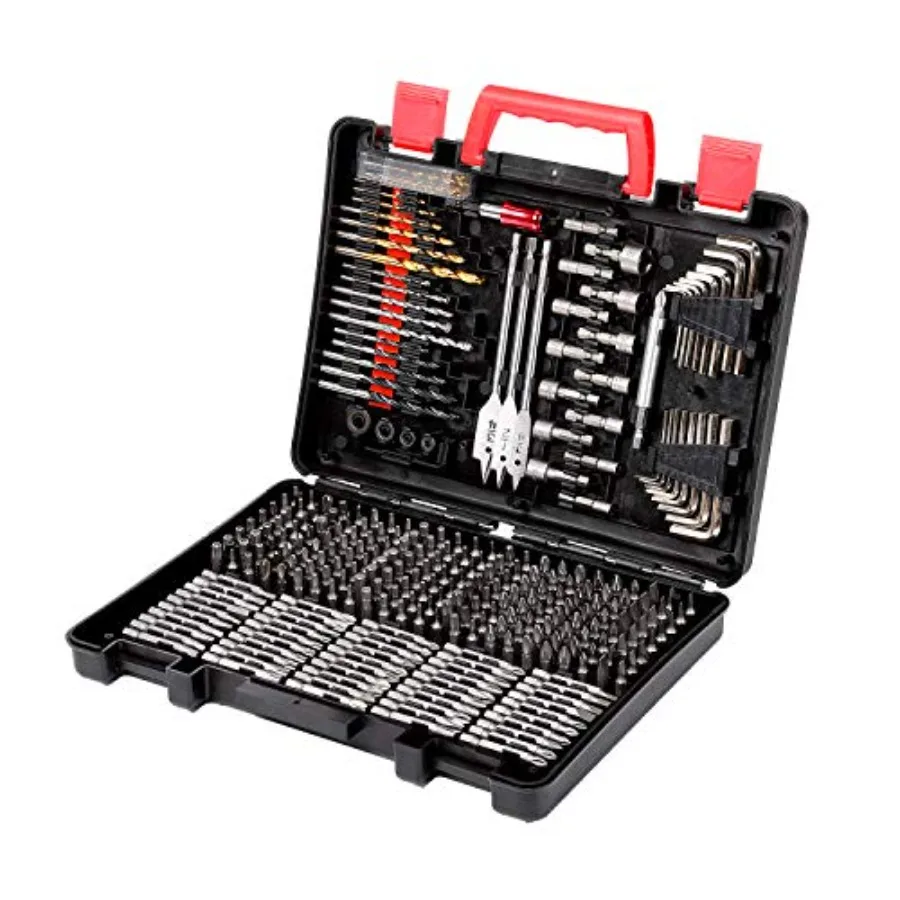 

【Spot goods】Drilling and Driving Accessory Kit 318-Pieces Screwdriver and Drill Bit Set