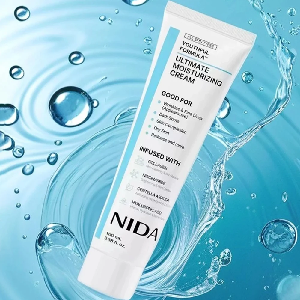 Nida Daily Ultimate crema hidratante 100ml esencia hidratante suero reparación calmante poros antienvejecimiento blanqueamiento cuidado de la piel