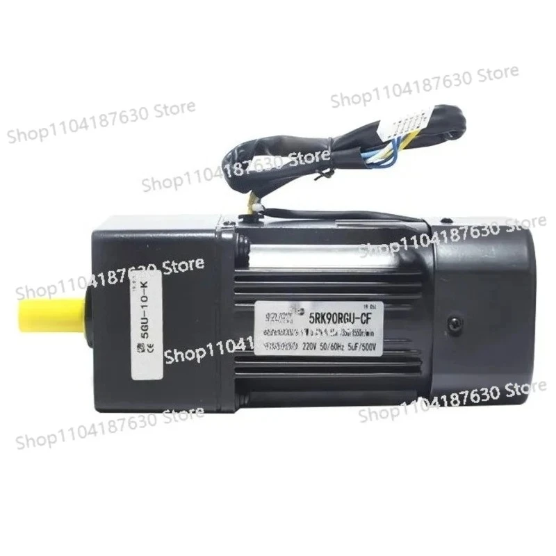 

Мотор-редуктор переменного тока 90 Вт 5RK90GU-CF Реверсивная шестерня/регулирование скорости/двигатель с регулируемой скоростью/медленный двигатель 220 В