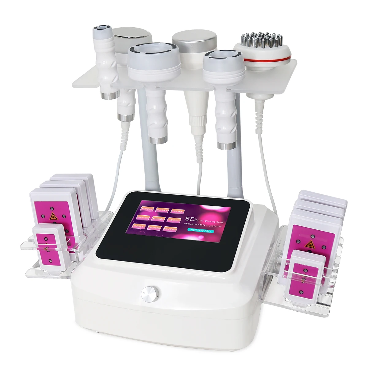 Meisikang 120K Kavitation Vakuum Körper Schlankheitsmaschine, 7 in 1 Multifunktions Schönheitsgerät, Radiofrequenz Lasergerät, Body Shaper, Cellulite Körper Schlankheitsmassagegerät – Detail 12