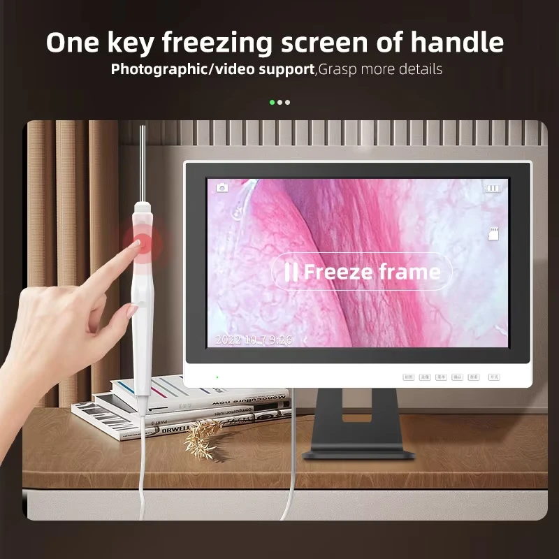 3.2mm 1.5M 10-inch endoscope equipment HD visual instrument smart device camera inspection tool 32G with accessories