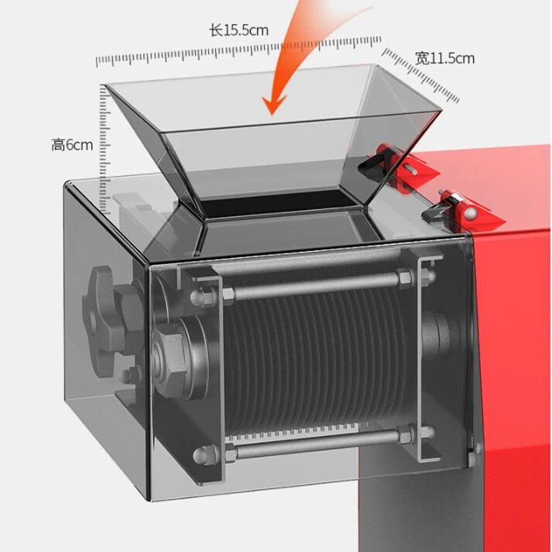 Stainless Steel Meat Slicer Commercial Electric Automatic Fresh Meat Slicer Meat Slicer Shredded Meat Machine