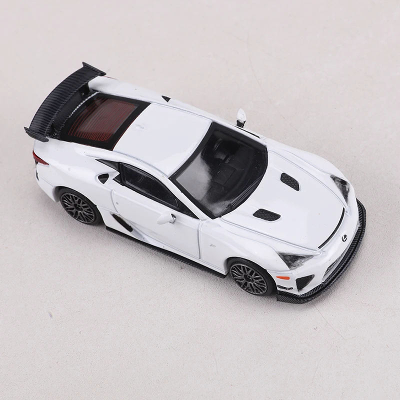 DCT 1:64 LEXUS LFA White NURBURGRING Edition Alloy Model Car view 3