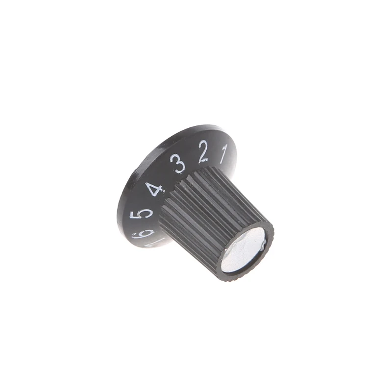 652D Knob Button Guitar Amplifier AMP Volume Tone Control Knob Skirted Aluminum For F