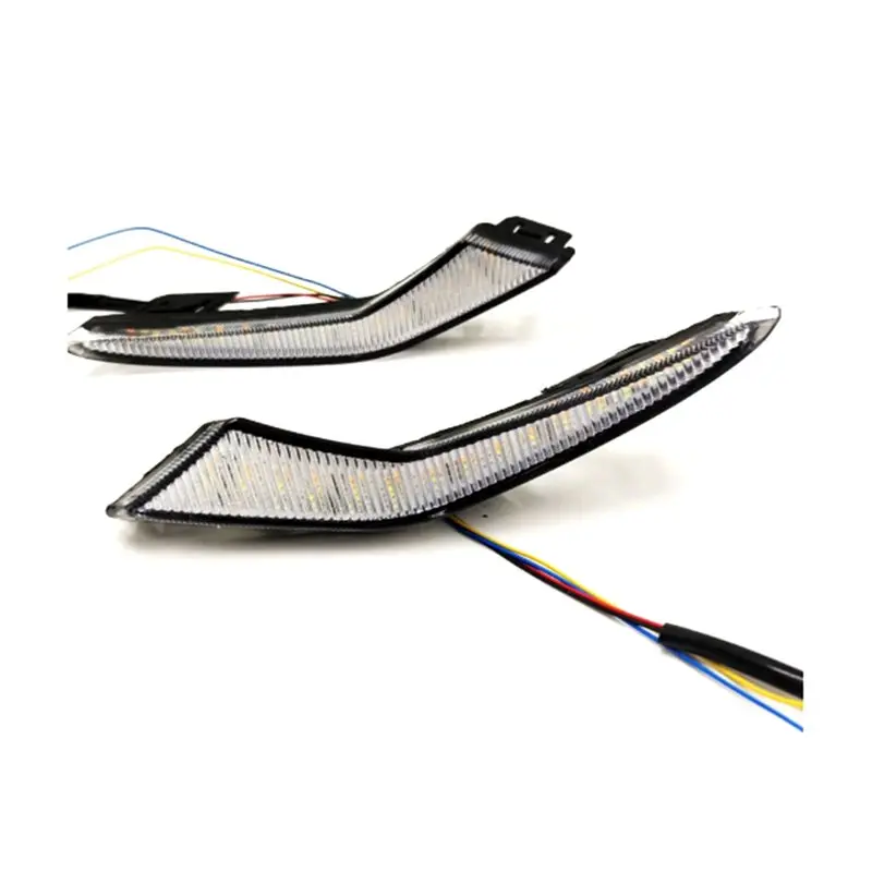 

LED Daytime Running Light DRL Fog Lamp Tricolor Car Accessories For Toyota Corolla L/LE XLE Hybrid Levin 2020-2022