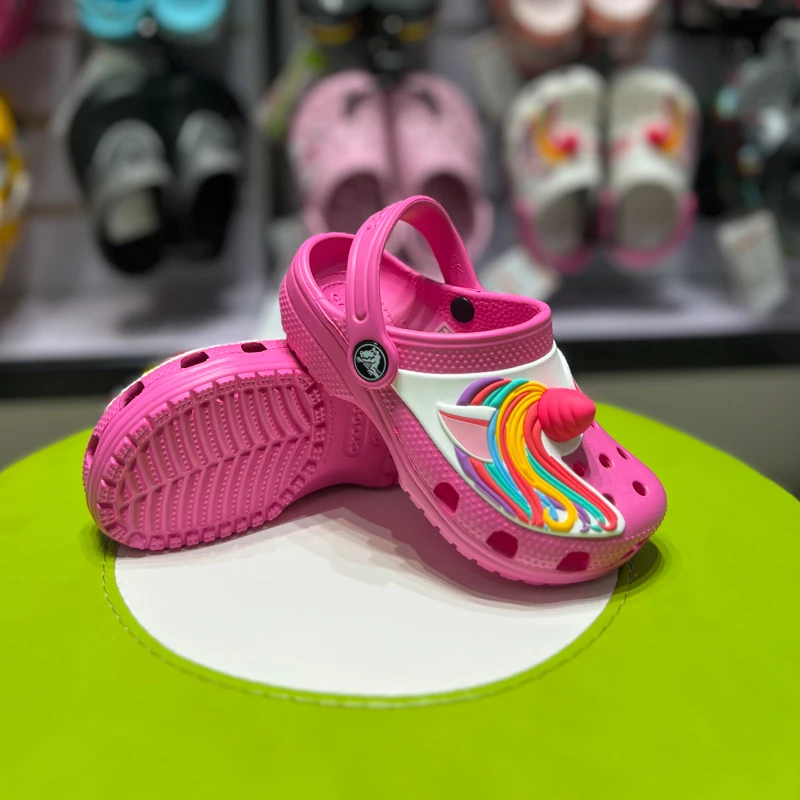 Kawaii Summer My Little Pony Cartoon Sandals Non Slip Soft Bottom Breathable Outdoor Casual Slippers Hollow Children Beach Shoes