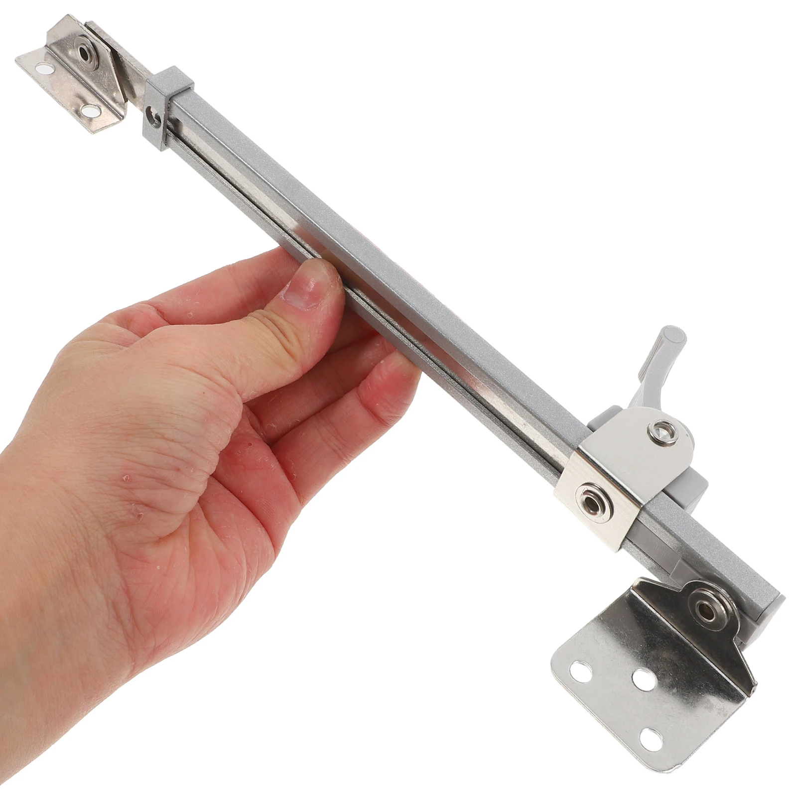 

Window Support Rod Aluminum Alloy Telescopic Windproof Brace Adjustable Stays Universal Window Hardware Fits Various Sizes Easy