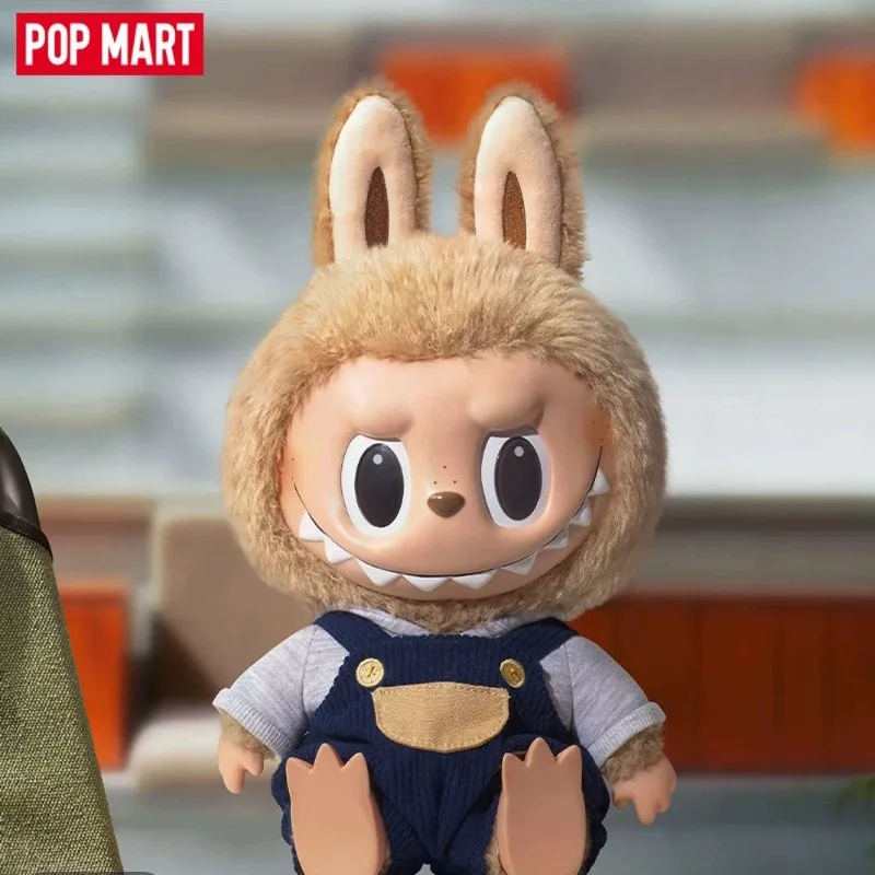 

POP MART LABUBU THE MONSTERS Time To Chill Doll Креативная изысканная фигурка для домашнего интерьера, подарок-сюрприз, подлинная на складе