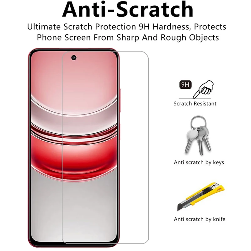 واقي شاشة لهاتف Realme 14x من الزجاج المقسى الواقي على Realme14x 14xx14 5g فيلم جلاس Realmi Reali reame relme Real me mi #4