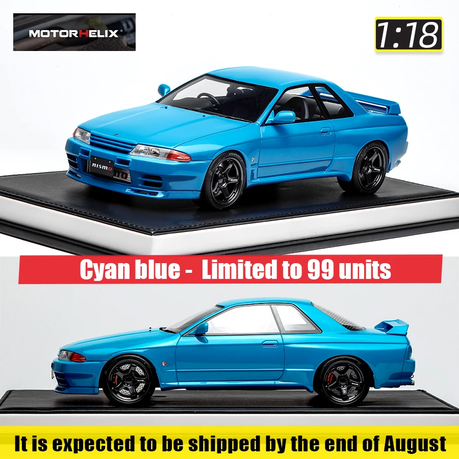 

MH Motorhelix 1:18 R32 Customized Version Car model Sports car static decoration Resin material model
