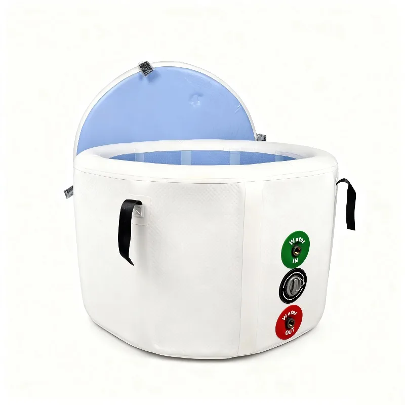 

YTYIN Drop Stitch Ice Bath Tub - Inflatable Cold Plunge for Recovery