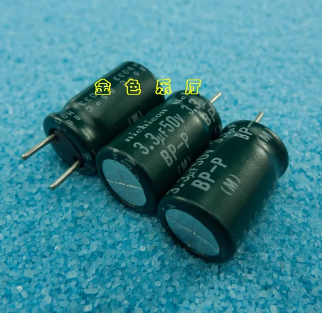 

20pcs/lot Original Japanese nichicon 50V 3.3UF MUSE BP-P 10X16mm audio aluminum electrolytic capacitor free shipping
