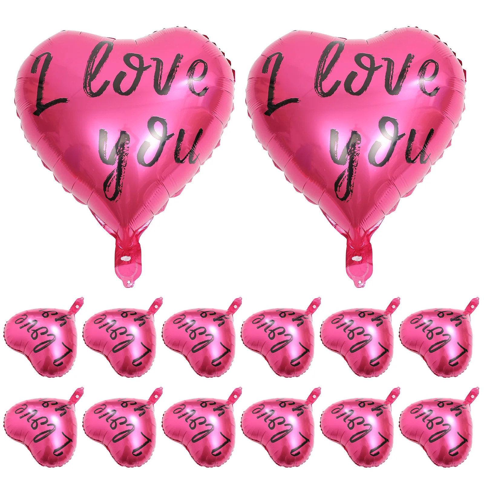 

20pcs Heart Shaped Balloons 18 Inch Aluminium Foil Wedding Decoration DIY Kits Valentine Decorations Party Supplies