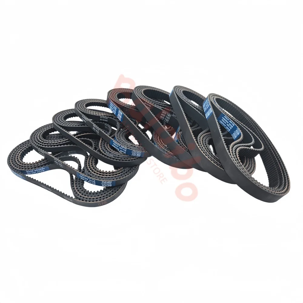 HTD3M Timing High Torque Rubber Belt Perimeter 3M-444/447/450/453/456/459/462/465/468mm to 3M-501mm Width 6/10/15mm