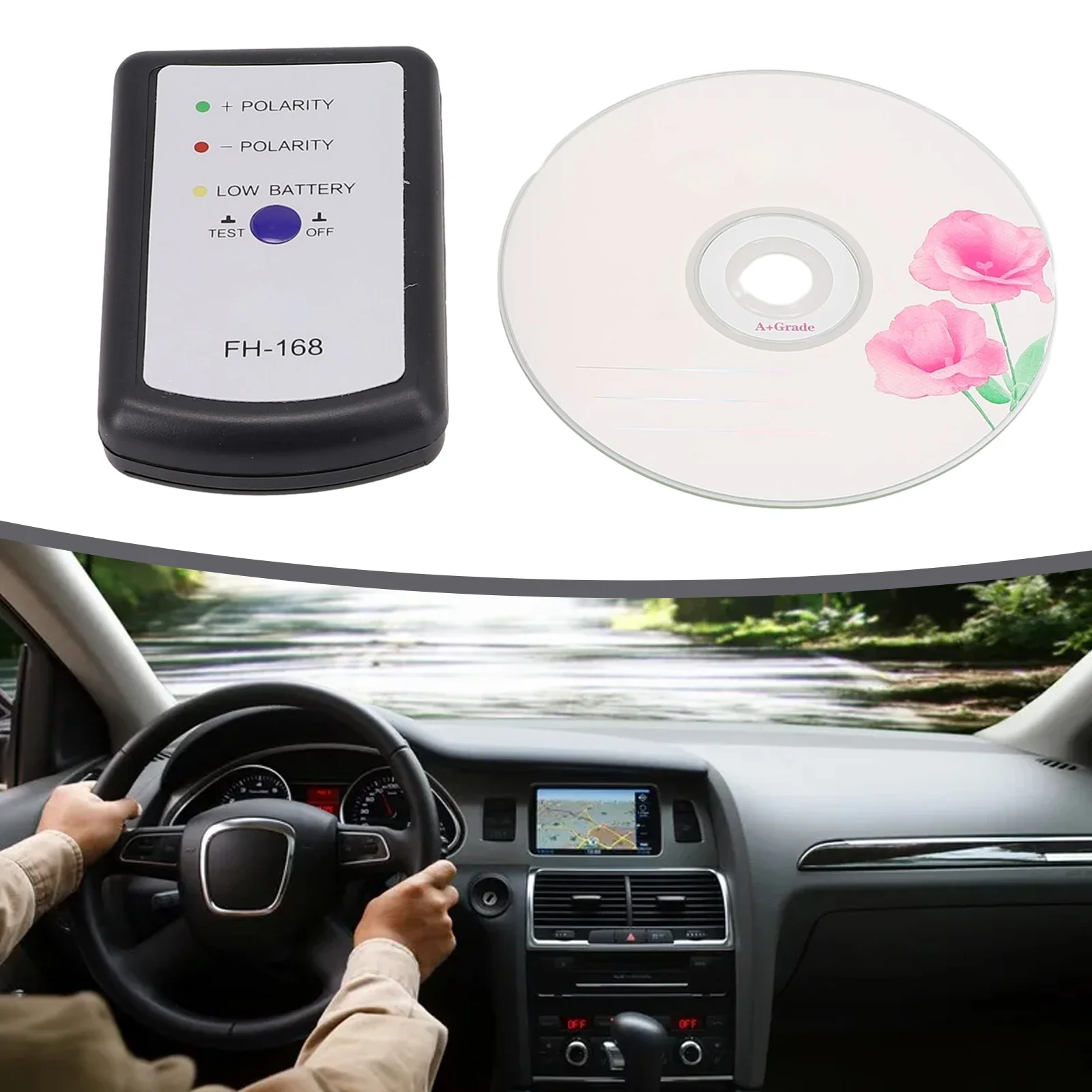 For All Car PH Phase Meter PH Phase Meter FH 168 Car Audio System PH Phase Meter Phasemeter Speaker Polarity Tester For All Car