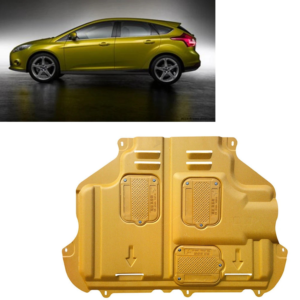 

For Ford Focus 2012-2018 Under Engine Guard Board Splasher Shield Flap Mud Fender Plate Cover Car Molding Panel Mudguard Mudflap