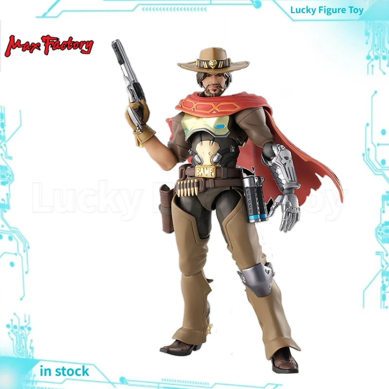 In Stock】Max Factory figma #438 OVERWATCH Cole Cassidy action Figure