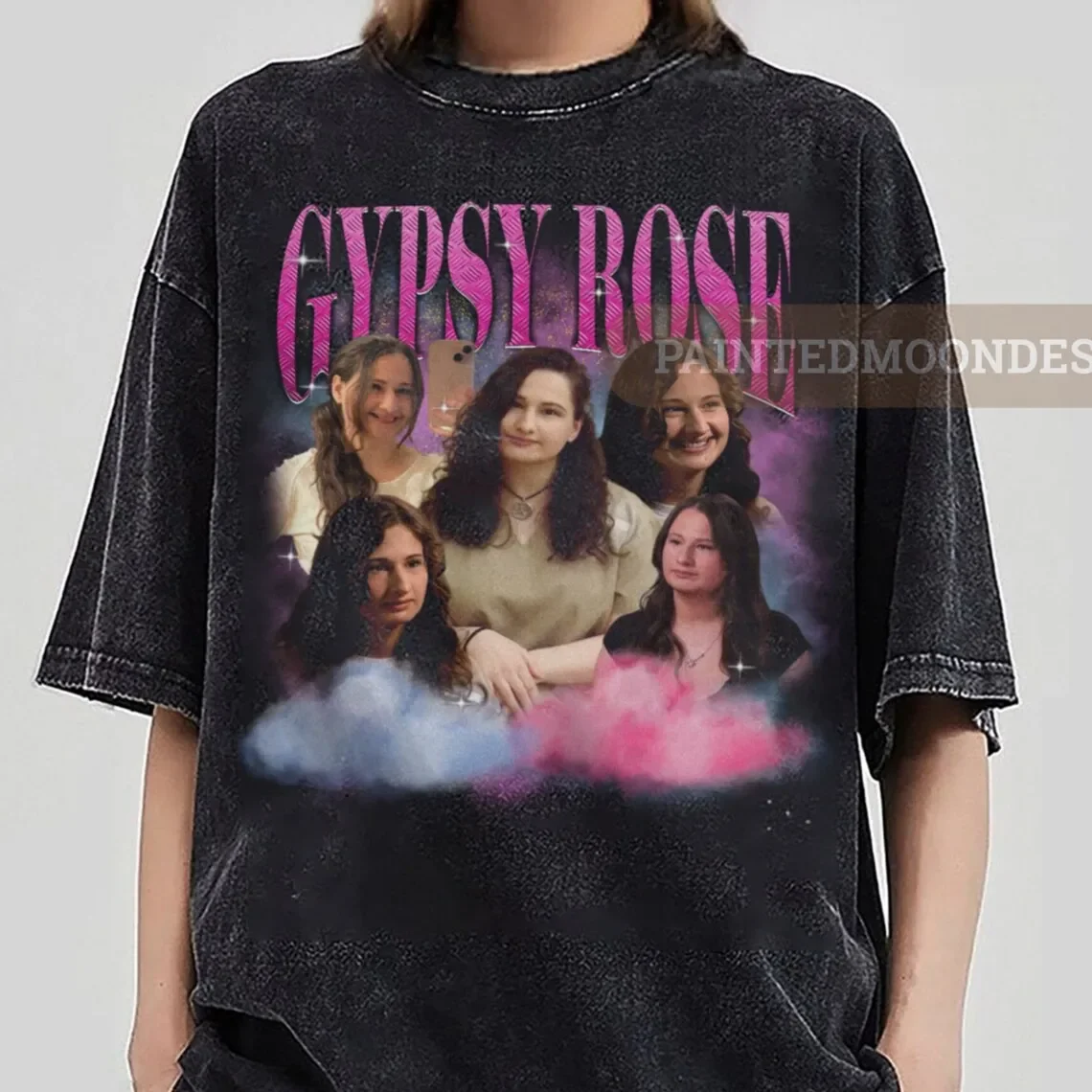 Zigeuner Rose Bootleg Rap T-Shirt Zigeuner Rose Blanchard Shirt lustige Meme T-Shirt Geschenk für Freundin Cotta gecore Y2k Shirt