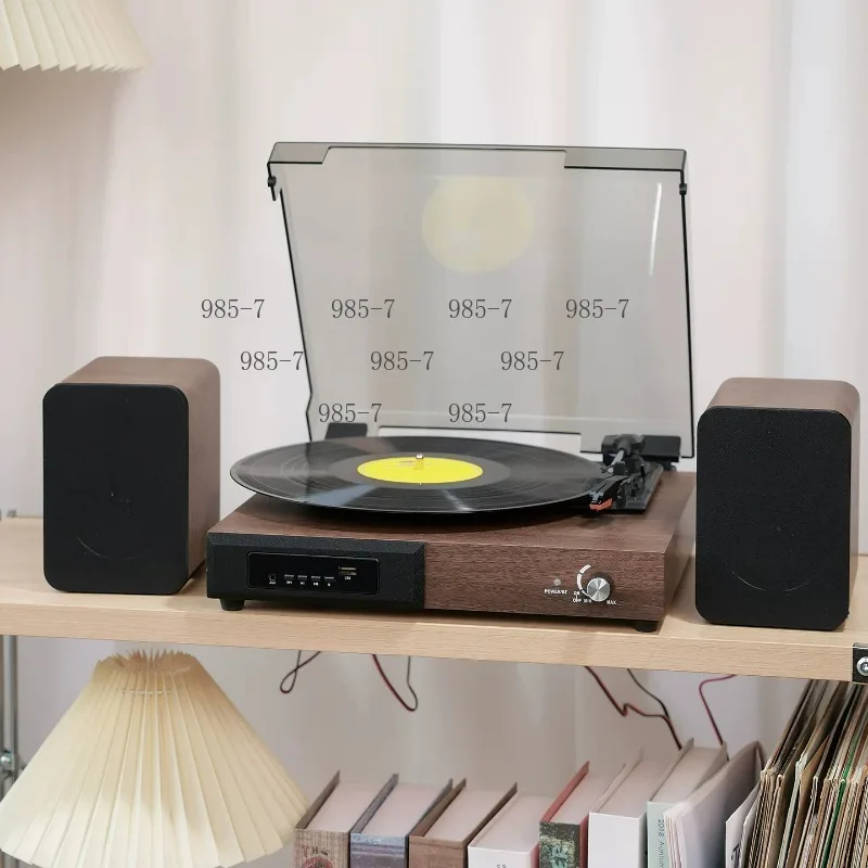 Retro Vinyl Record Player Phonograph Combo Bluetooth Speaker Hot Selling