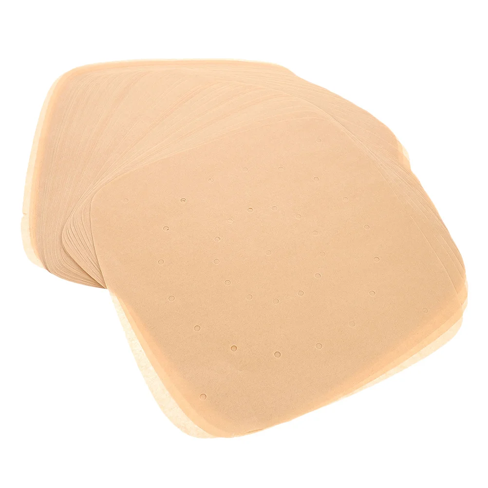 

100 Sheets Square-Shaped Baking Cooking Papers Non-Stick Oil-Proof Pads for Air Fryer Bbq Grill Bake Supplies Baking Paper