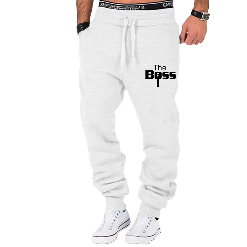 Neue Herren hose Fitness Sport hose Chef bedruckte Herren Freizeit hose weiche Sport hose Jogging hose plus Größe s ~ 4xl