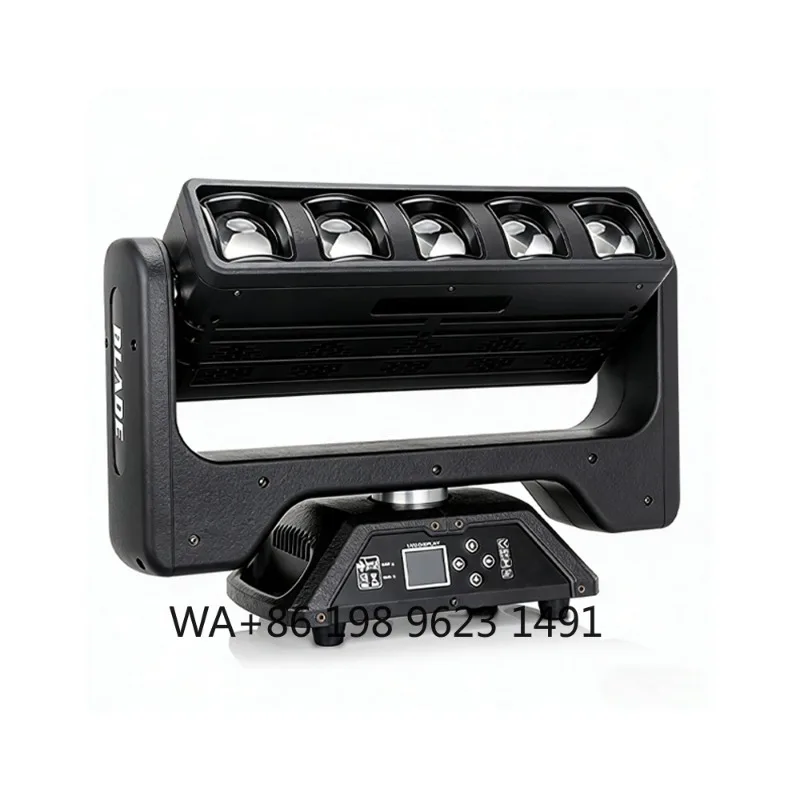 5x60W RGBW Adjustable  IP20 Stage Light High Brightness Wedding Party Club Event Atmosphere Lighting