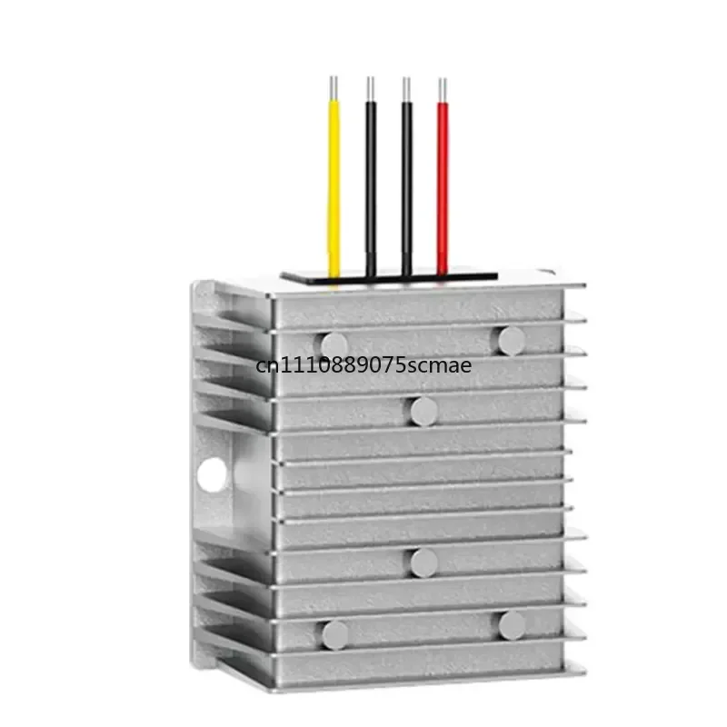 15-70V Wide Input DC Step Down Converter, 10A Regulated Power Module, Output 12V 24V 48V for Voltage Stabilization
