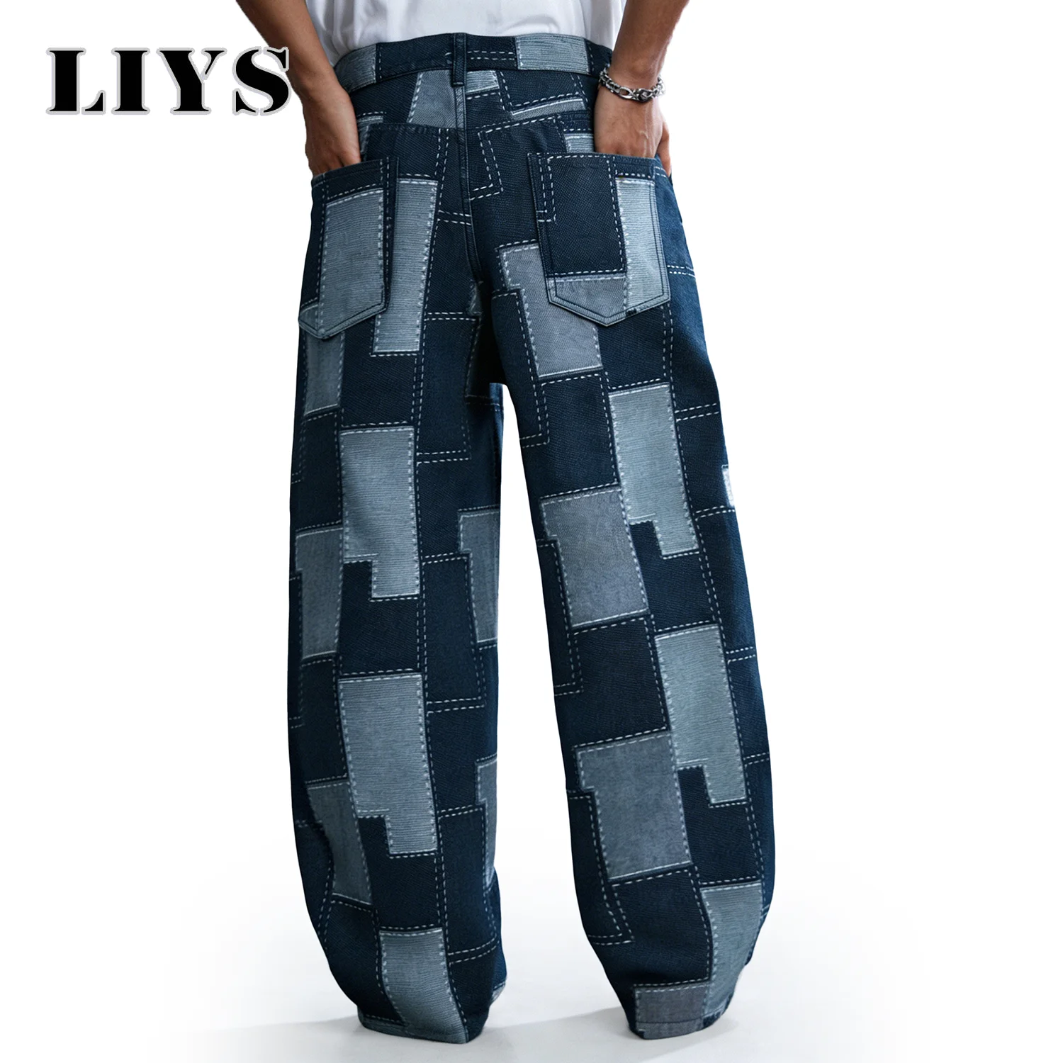 LIYS Lente Zomer Comfortabele  - Men'S Fashion With Baggy Jeans recensie en prijs