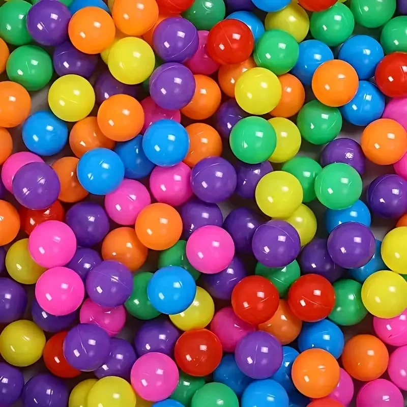 100 ชิ้นสระว่ายน้ําเด็กOcean Ballsสนุกเป็นมิตรกับสิ่งแวดล้อมสระว่ายน้ําของเล่นไม่มีPhthalatesและBPAเด็กOcean Balls