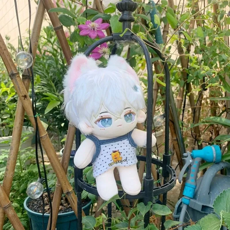 Anime-Spiel für alle Zeit Al Nang 20 cm Baumwollpuppe Maskottchen Ornament Plüsch Niedliche Cartoon-Figuren Stofftiere Student Geburtstagsgeschenk