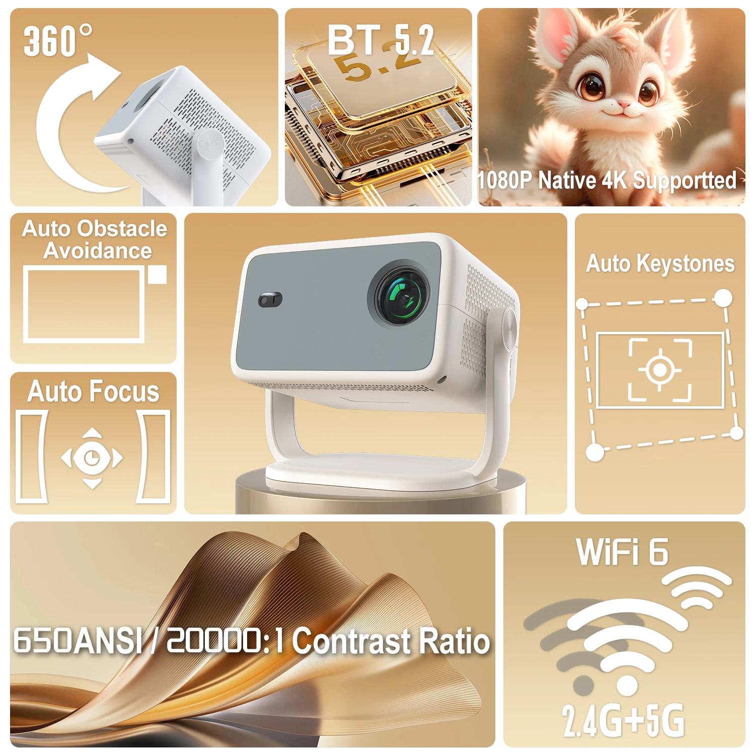 Dangbei Mars lanceert een ultraheldere FHD-projector met native Dangbei Mars lanceert een ultraheldere FHD-projector met native