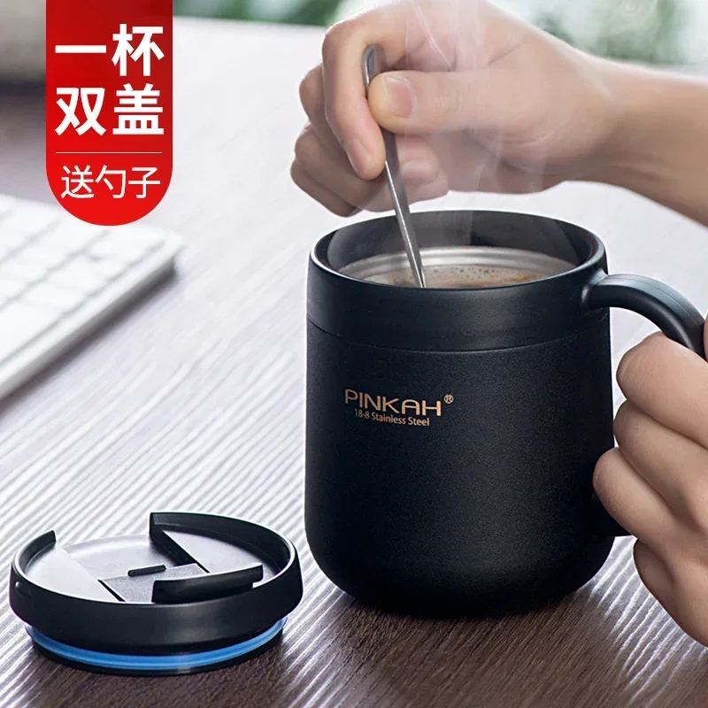 Pinkah Coffee Thermo Mug 350ml 460ml Office Vacuum Flasks Home Thermos Cup with Handle Insulated Gift Mug Keeps Drinks Hot - view 5