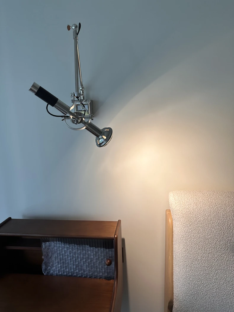 Designer Wall Lamp 360 Degree Adjustable Bedside Reading