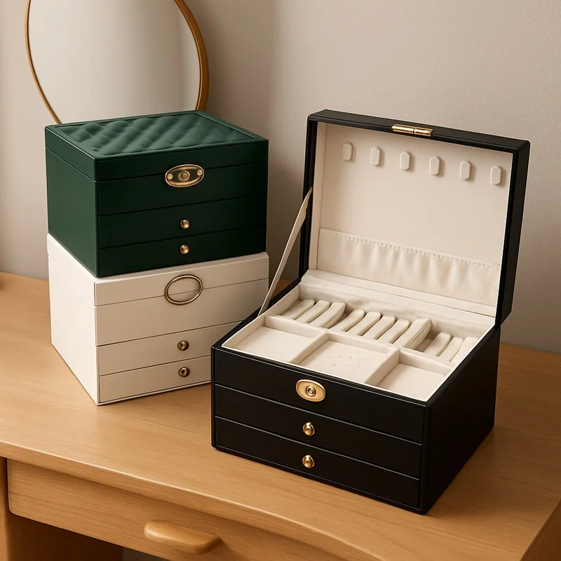multi-layer-jewelry-storage-box-with-oxidized-metal-finish-spacious-drawers-for-earrings-and-accessories