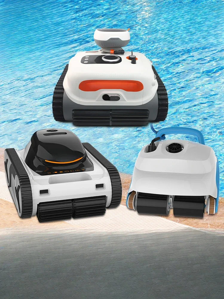 

Swimming pool sewage suction machine Automatic water turtle wireless cleaning robot Pool bottom cleaning Vacuum cleaner