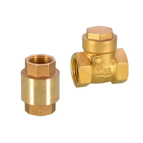 

1 шт. латунные односторонние обратные клапаны BSP 1/2 "3/4" 1 "наружная/внутренняя резьба обратный клапан