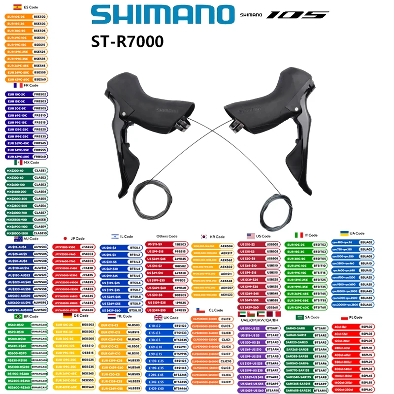 

Рычаг переключения SHIMANO 105 ST r7000, двойной рычаг управления, 2x11-скорость, переключатель 105 r7000, дорожный велосипед R7000, переключатель передач 22 s, обновление 5800