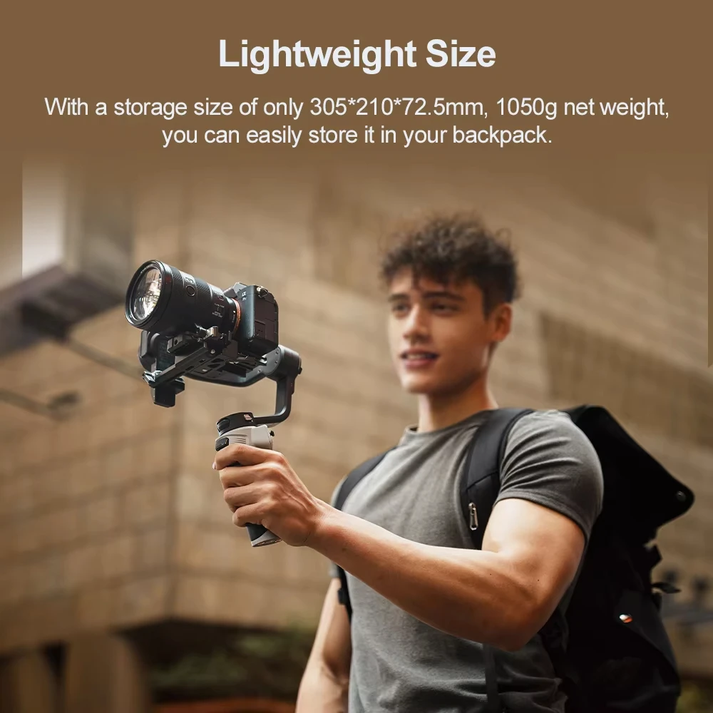 ZHIYUN Official CINEPEER WEEBILL 3E Camera Stabilizer Handheld Gimbal 3-Axis Cameras Gimbals for DSLR Mirrorless Cameras