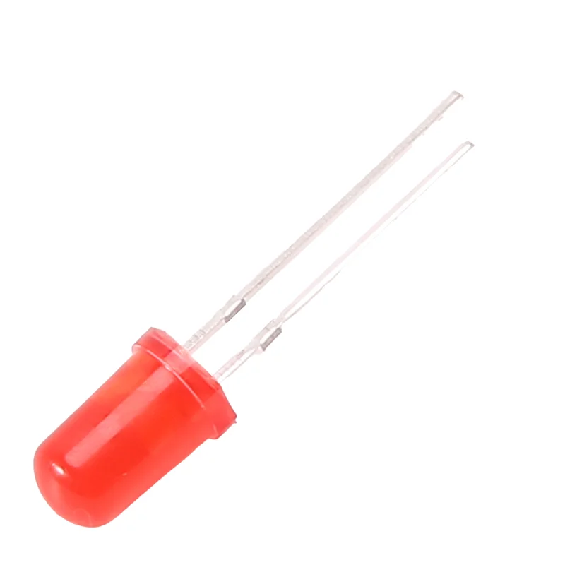 M07K-1000PCS Short Leg Edge Light Emitting Diode F5/5M In-Line Red