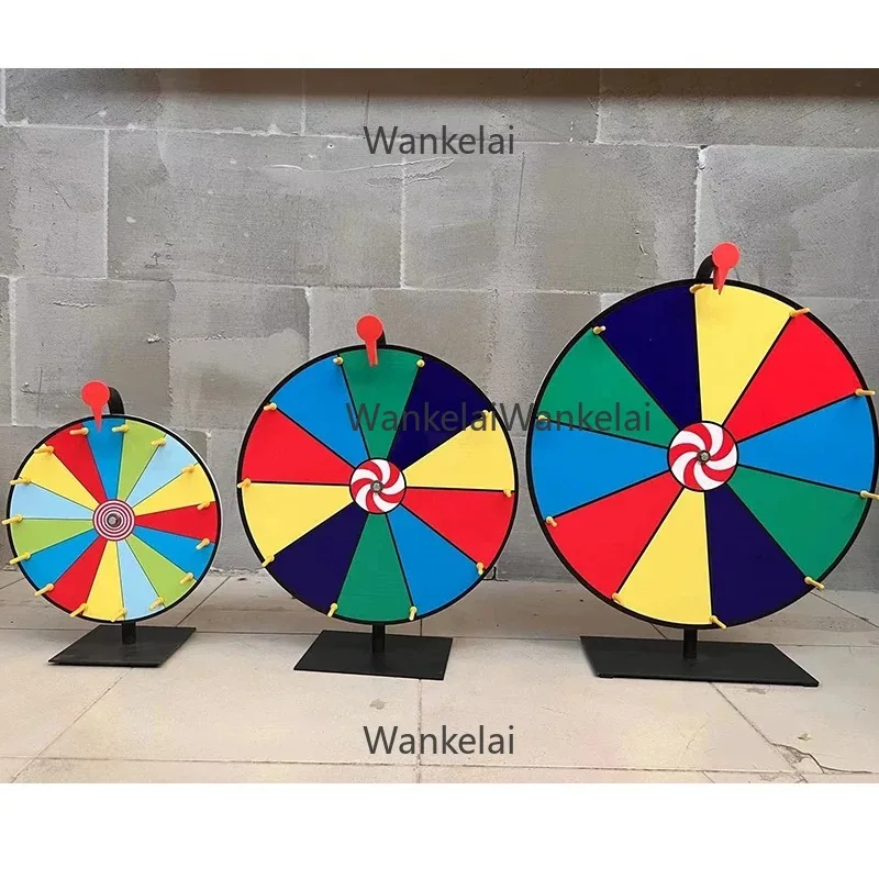 Interactive Teaching Prop Erasable Lucky Turntable Game Tool for Fun Learning Activities
